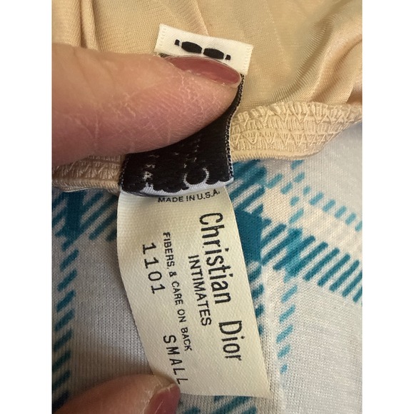 Lot of 4 Christian Dior Intimates Vintage Bras-4 Panties Lace Satin Nylon Small - Picture 3 of 6